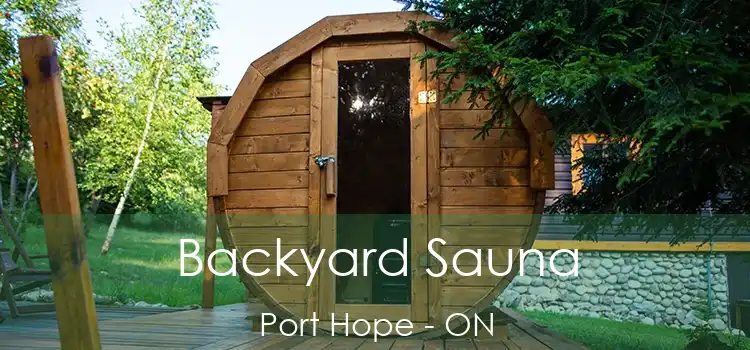  Backyard Sauna Port Hope - ON