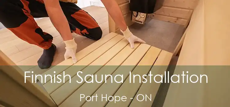  Finnish Sauna Installation Port Hope - ON