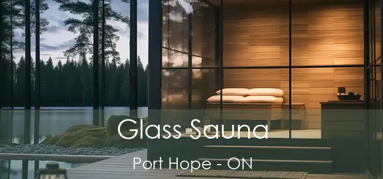  Glass Sauna Port Hope - ON