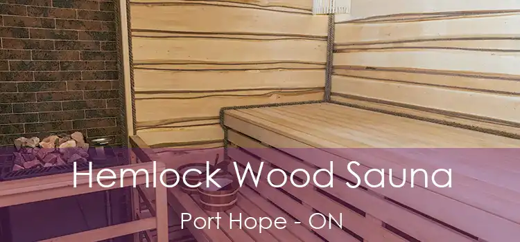  Hemlock Wood Sauna Port Hope - ON