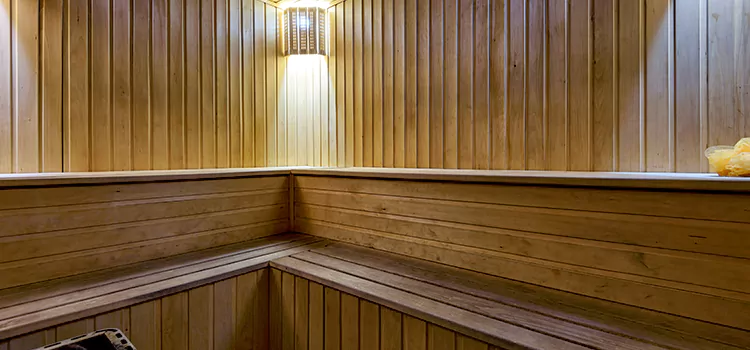Modern Outdoor Sauna  Setup in Port Hope, Ontario