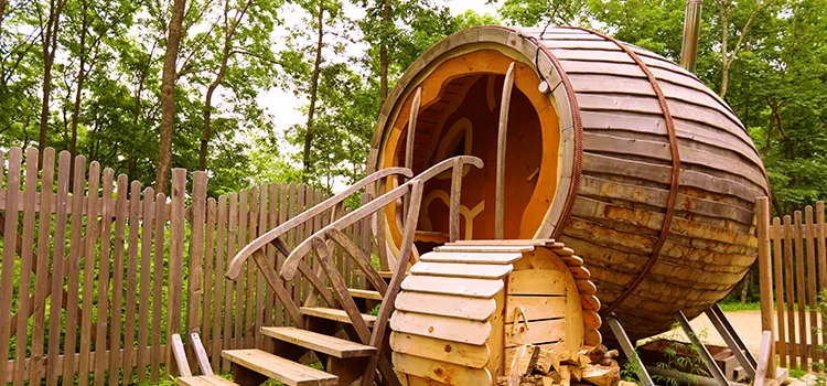 360° Panoramic Bubble Window Sauna Installation Services in Port Hope, Ontario