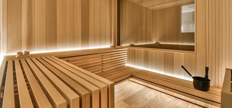 Cedar Wood Sauna Customization in Port Hope, ON