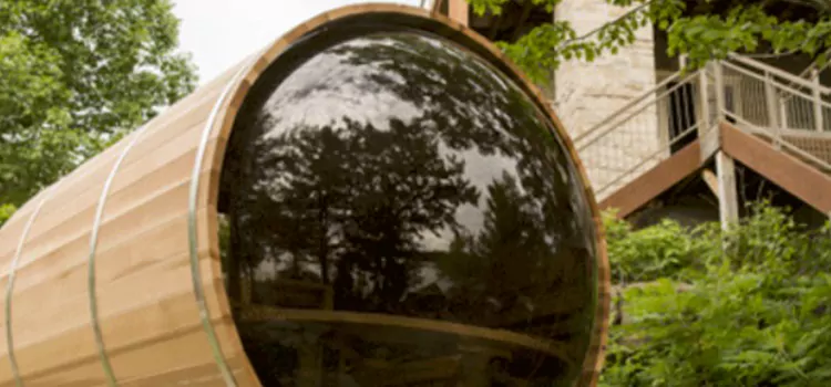 6 Person Panoramic View Sauna Maintenance and Installation in Port Hope, ON
