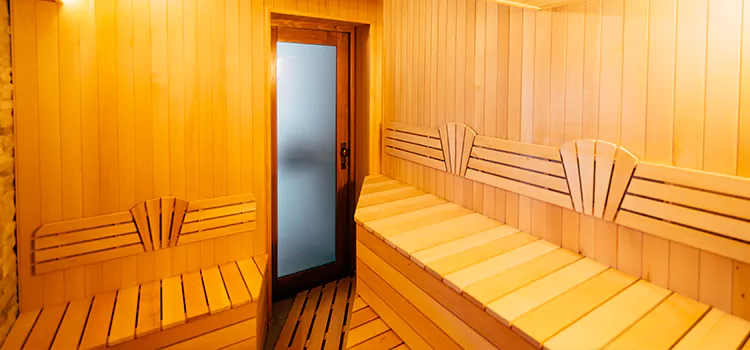 Old Cabin Conversion To Sauna in Port Hope, Ontario