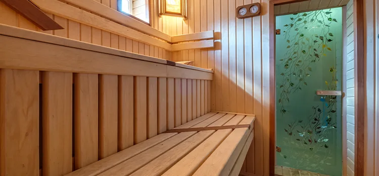 Sauna Door Handle Screw Replacement in Port Hope, Ontario