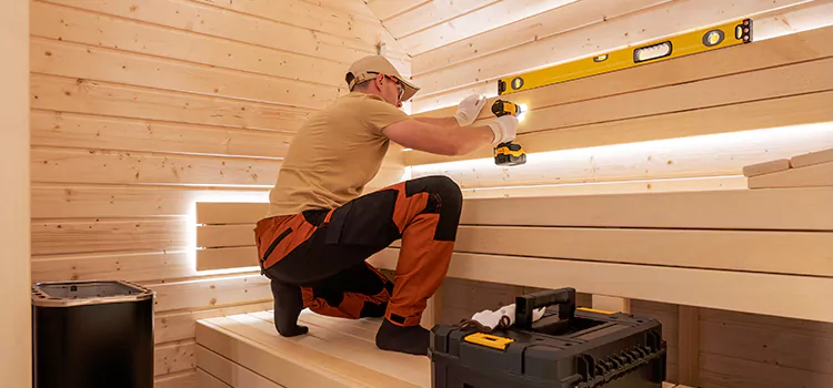 Outdoor Sauna Installation Service in Port Hope, ON