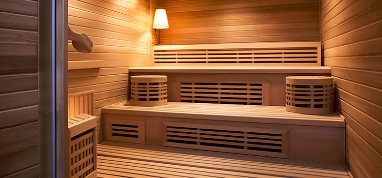 Outdoor Sauna Setup in Port Hope, ON