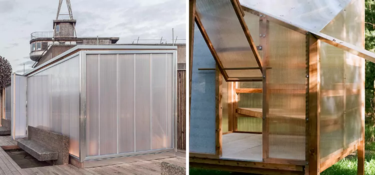 Transparent Wall Sauna in Port Hope, ON