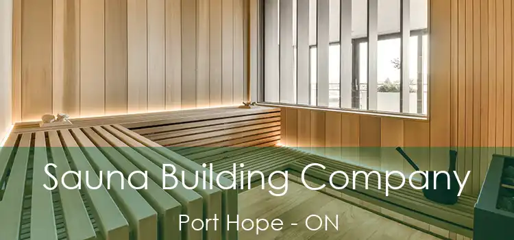  Sauna Building Company Port Hope - ON