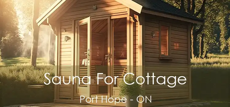  Sauna For Cottage Port Hope - ON