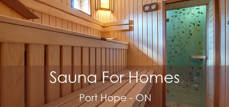  Sauna For Homes Port Hope - ON