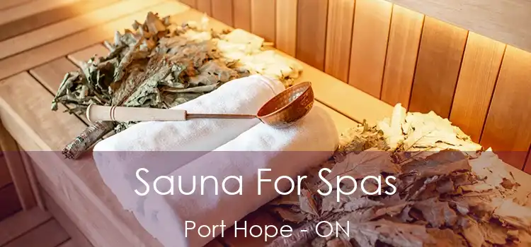  Sauna For Spas Port Hope - ON