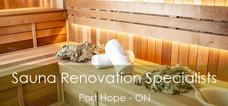  Sauna Renovation Specialists Port Hope - ON