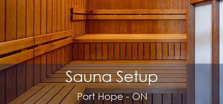 Sauna Setup Port Hope - ON