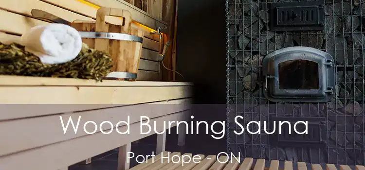  Wood Burning Sauna Port Hope - ON